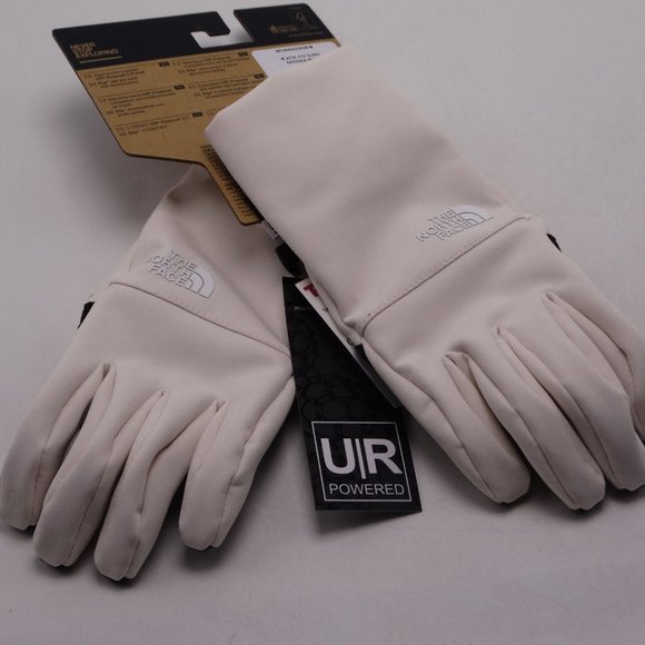 The North Face Accessories - The North Face Apex+ ETIP & UR Glove Women Gardenia White Medium New